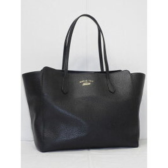 Gucci Swing Leather Tote Bag - Picture 1 of 5